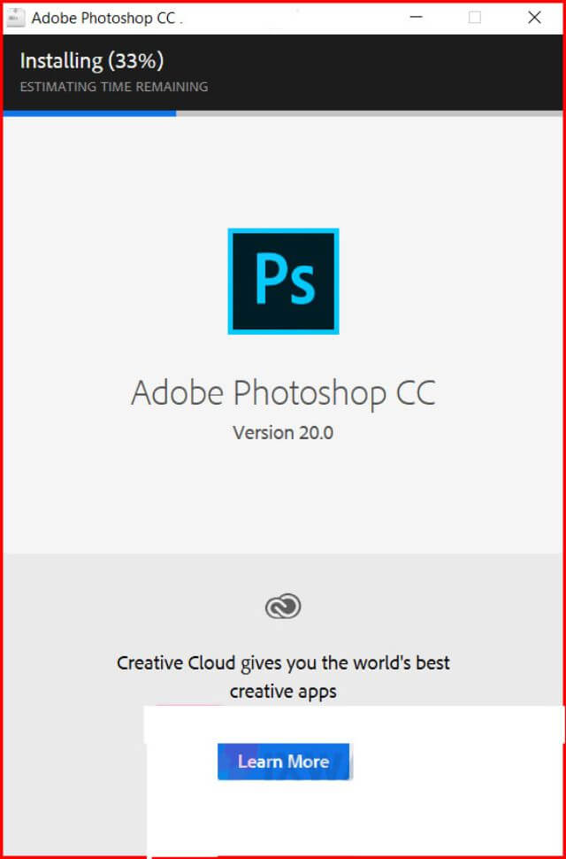 cài đặt Photoshop CC 2019-4