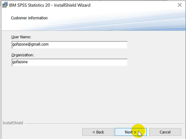 cài đặt SPSS 20 full 5