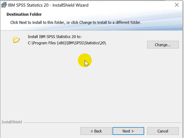 cài đặt SPSS 20 full 7