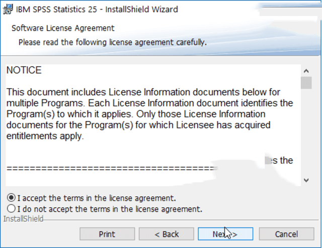 Cài đặt SPSS 25-3