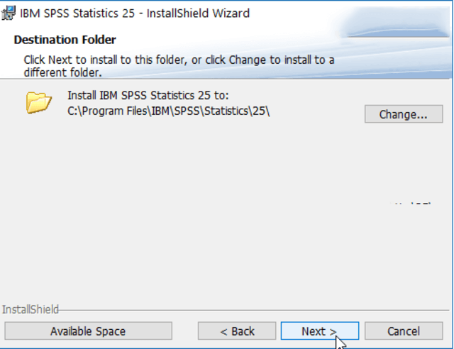Cài đặt SPSS 25-5
