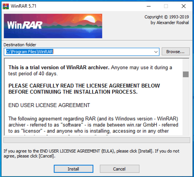 Cài Đặt WinRAR bước 3