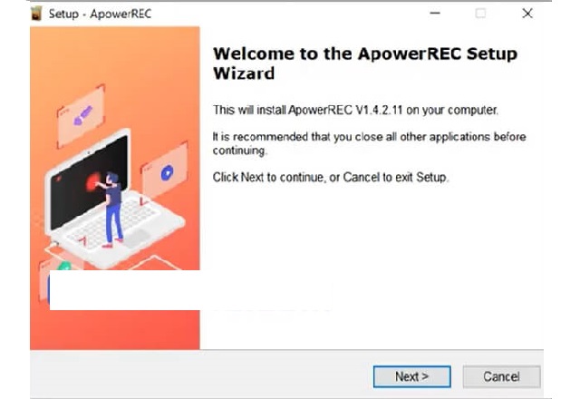 Cài đặt phần mềm ApowerREC 2