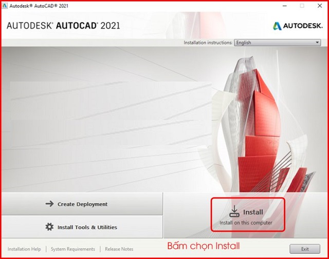 cài đặt phần mềm Autocad 2021-5