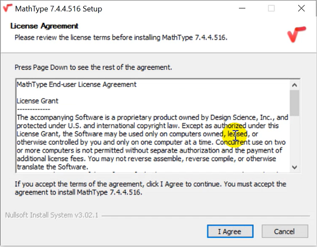 cài đặt phần mềm MathType 7.4.4 full crack 2