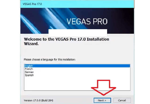 cài đặt Sony Vegas Pro 17-2