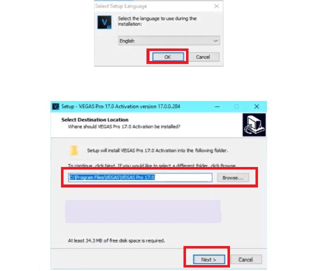 cài đặt Sony Vegas Pro 17-6