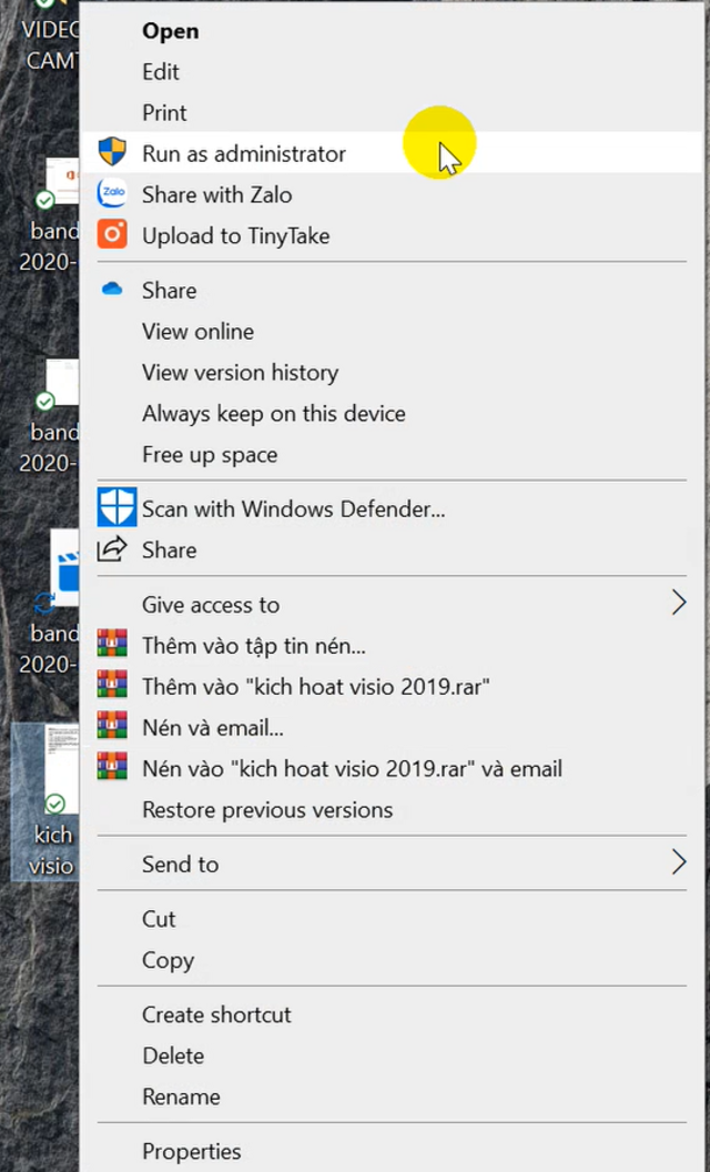 Kích hoạt Visio 2019-5