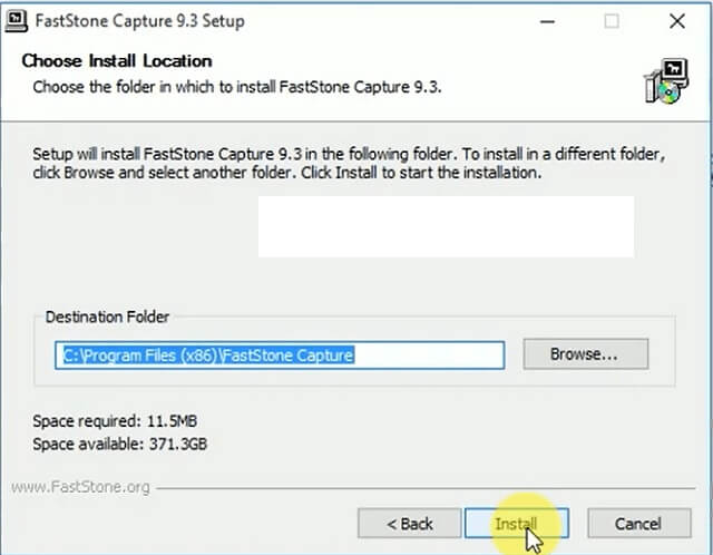 cài đặt phần mềm FastStone Capture 9.3-5