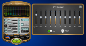 Phần mềm DFX Audio Enhancer