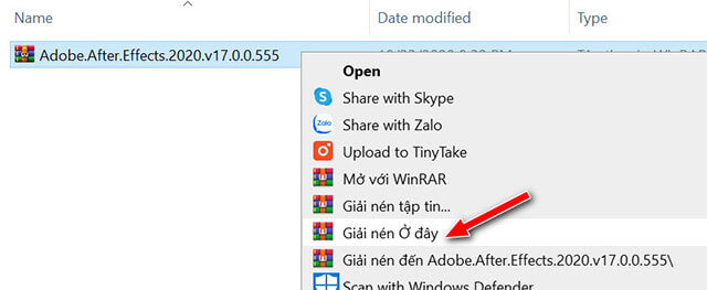 tải After Effects CC 2020-1