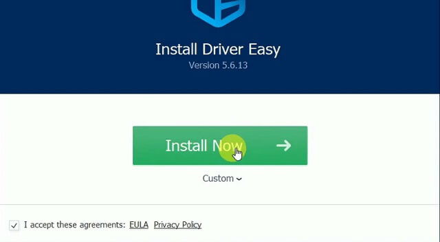 bấm install now