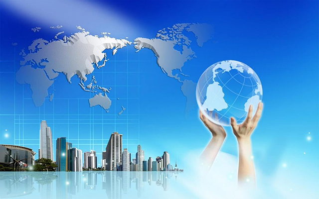 Background powerpoint kinh tế 9