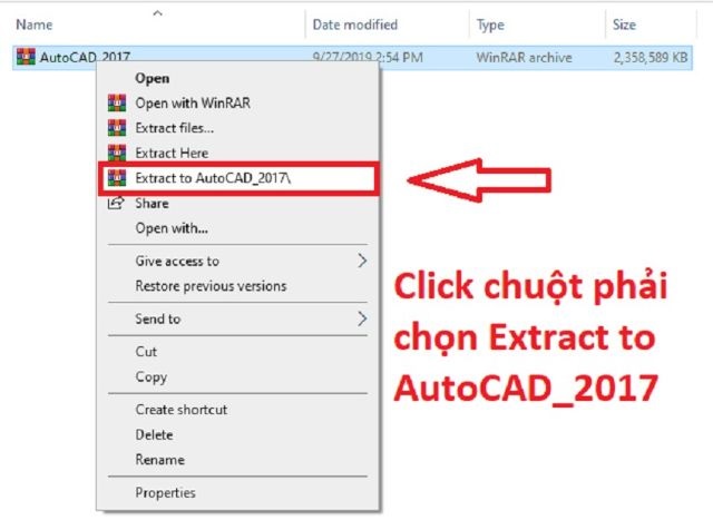 Cách cài đặt autocad 2017