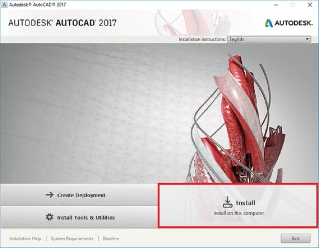 Cách cài đặt autocad 2017