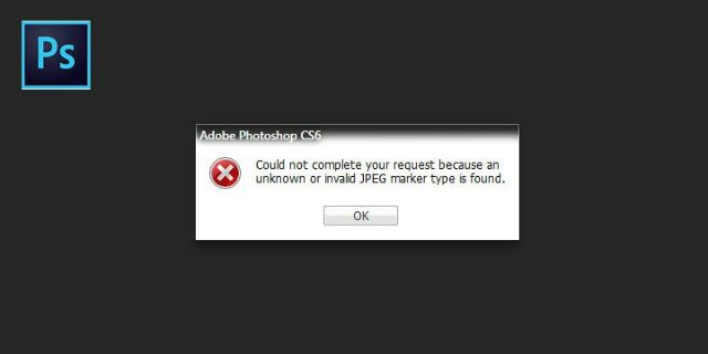 Lỗi không mở được Photoshop cs6