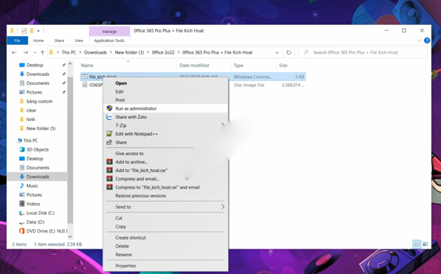 Hướng dẫn cài đặt office 2022 miễn phí